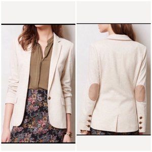 Anthropologie Cartonnier Dotside Knit Blazer